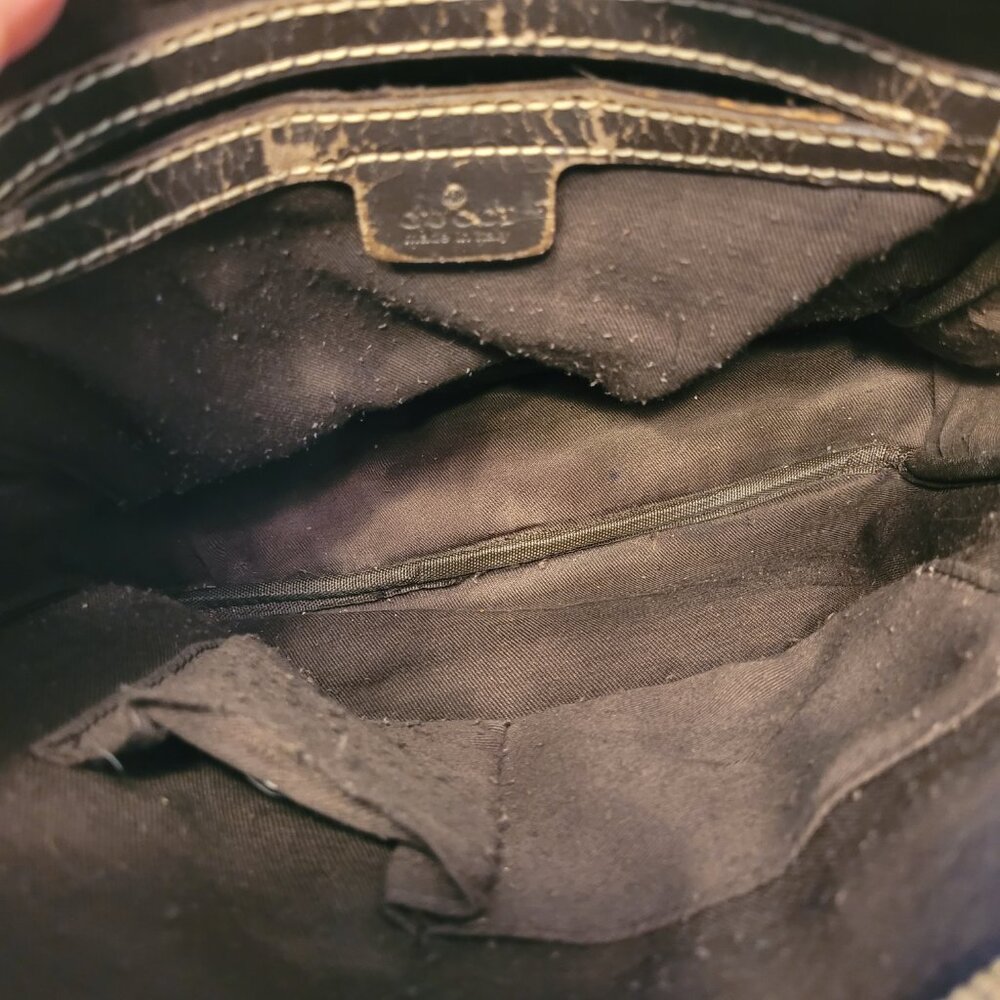 Gucci GG Supreme Coated Canvas Crossbody Bag AS-IS - Picture 14 of 15